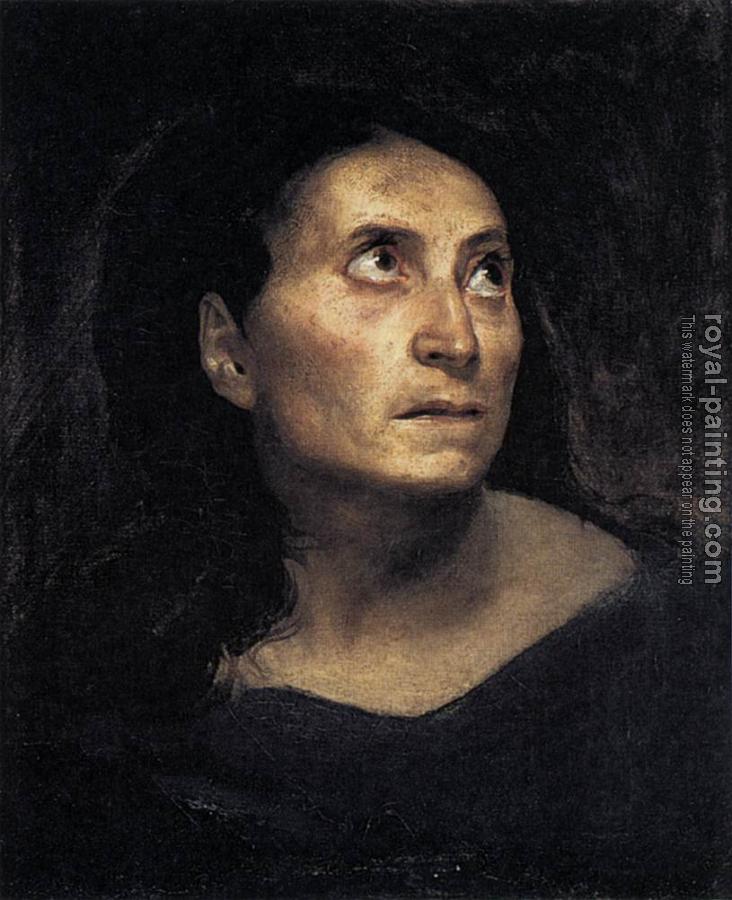 Eugene Delacroix : A Mad Woman